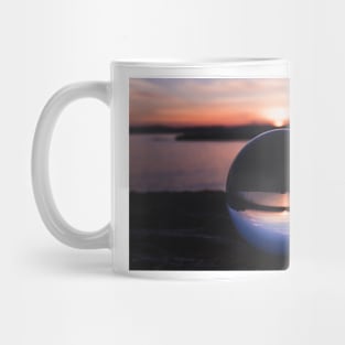 The Sunset in a Crystal Ball Mug